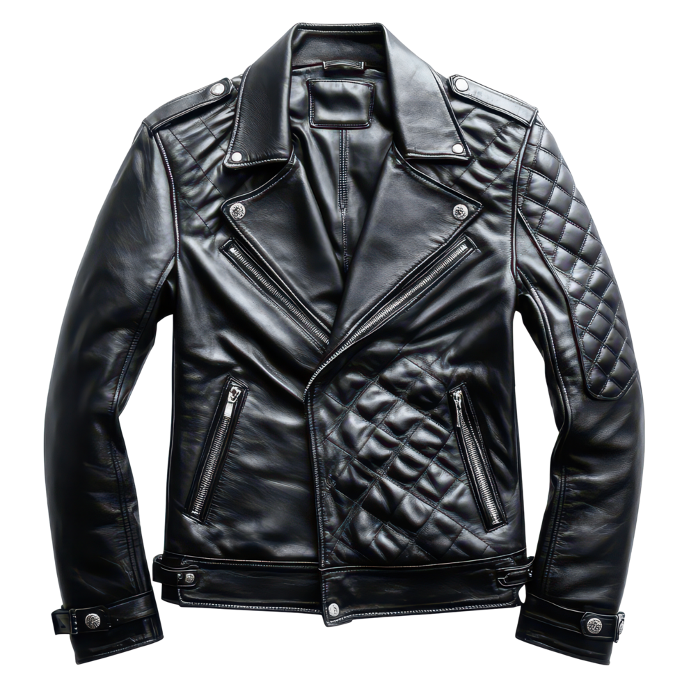 Classic Leather Biker Jacket