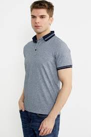 Polo Collar Slim Fit Shirt